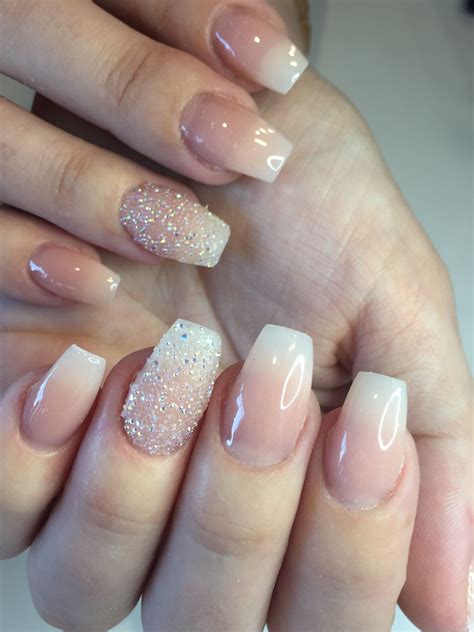 bridal acrylic nails