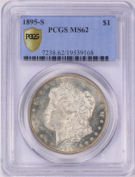 1895-S Morgan Silver Dollar PCGS MS-62 (Item 1725658 ...