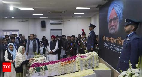 A farewell to a quiet yet 'asardaar' sardar: Manmohan Singh's final ...