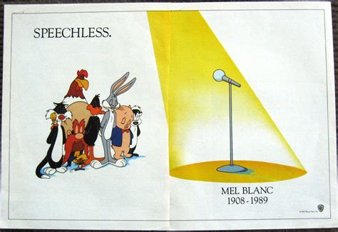Mel Blanc Speechless
