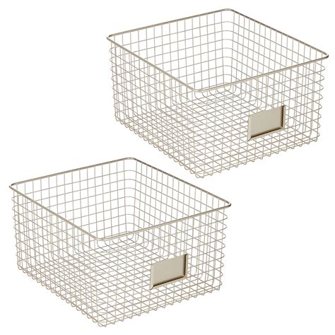 iDesign Omaha Closet Basket 14 x 13 x 7.75 M2 | Wayfair