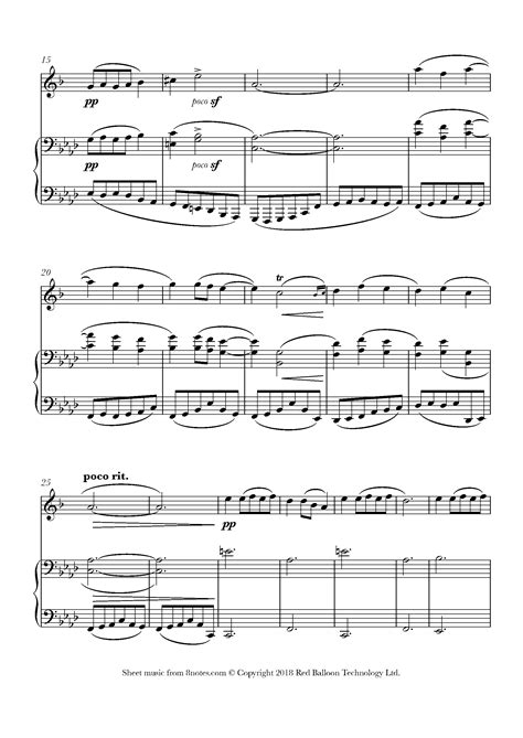 Granados - Oriental - Spanish Dance No. 2 Sheet music for Saxophone ...