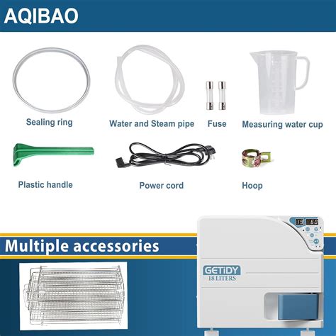 AQIBAO 18L Autoclave High Pressure Steam with Drying India | Ubuy