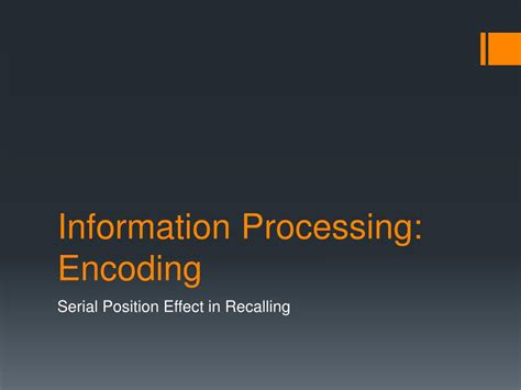 Image result for Encoding Information Processing Approach