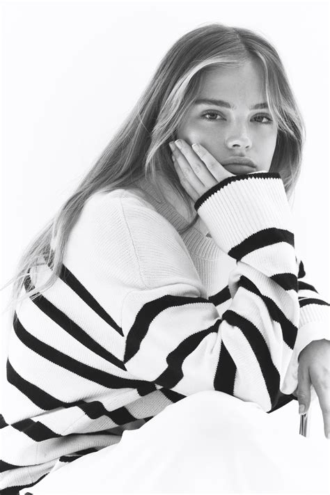 Women's Light beige/Striped Jumper | H&M IN