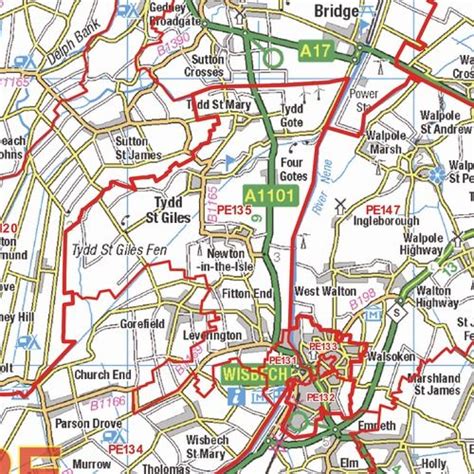 Image result for Pe Postcode Map