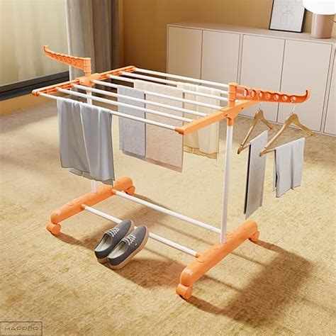 Happer Premium Double Supported Cloth Drying Rack | Foldable and ...