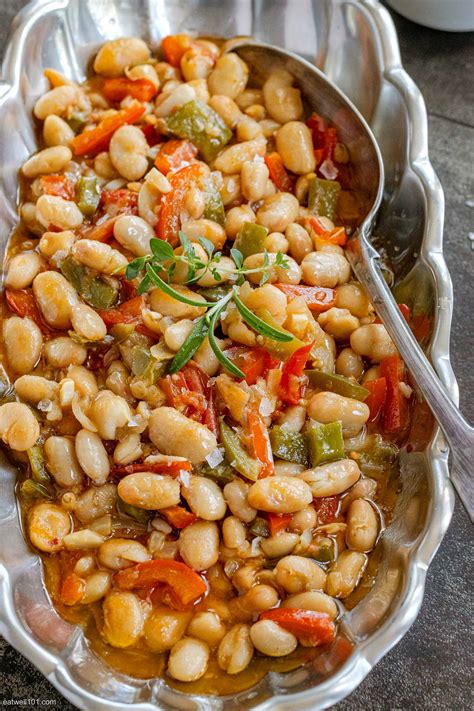 Easy White Beans Recipe – Skillet White Beans Recipe — Eatwell101