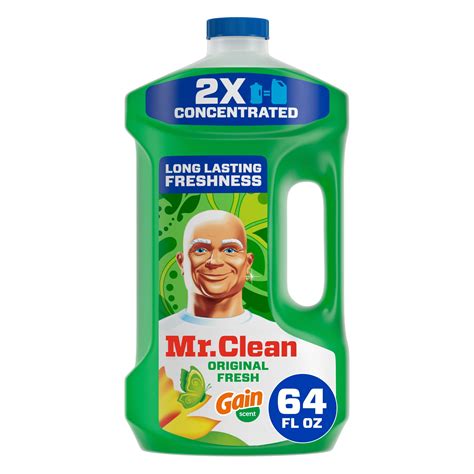Mr. Clean All Purpose Cleaner, Floor Cleaner for Mopping, Cleaning ...