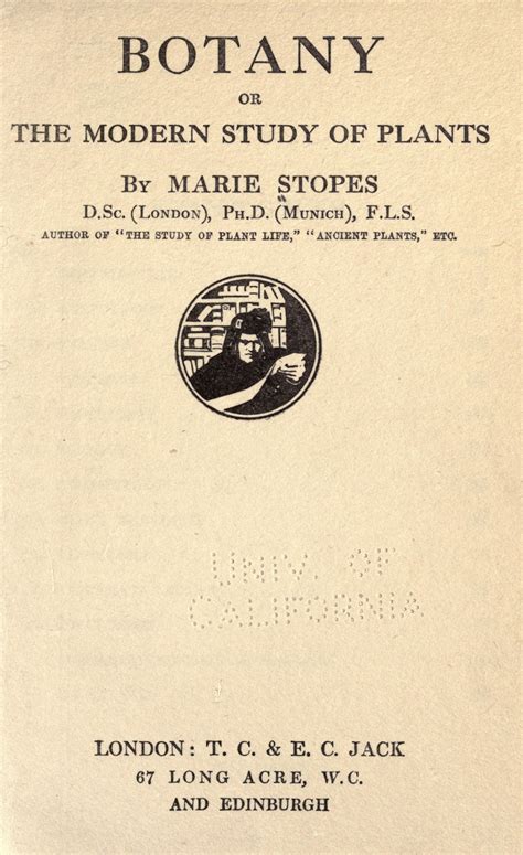 Botany: The Modern Study of Plants