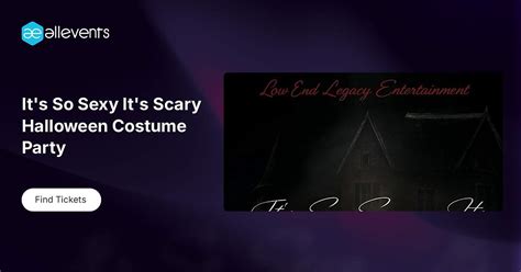Its So Sexy Its Scary Halloween Costume Party, Events by Tiffany ...