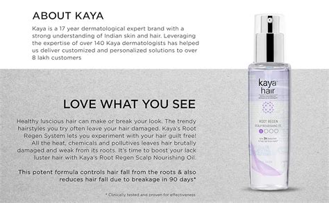 Buy Kaya Clinic Scalp Nourishing Oil, non stocky, light hair oil to ...
