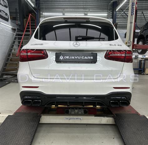 Facelift GLC63 AMG Look Diffusor für Mercedes Benz GLC X253 SUV - Dejavu Cars ''Because standard ...