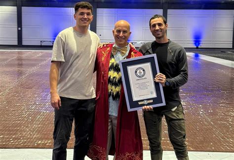 Blue Stripes x Nick DiGiovanni Break Record for World's Largest ...