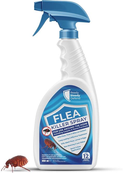 Flea Spray for The Home | 650ml | Flea Treatment For Households ...