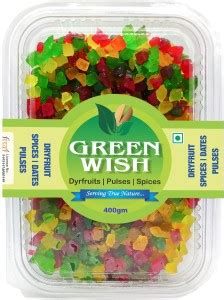 greenwish Frutti Mix Pack (Cherry Fresh Fruits) (Pack of 1) Assorted ...