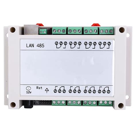 250VAC 10A RJ45 Relay Network Ethernet Relay TCP IP India | Ubuy