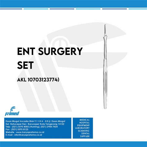 Ent Surgery Set - PT. Karya Pratama