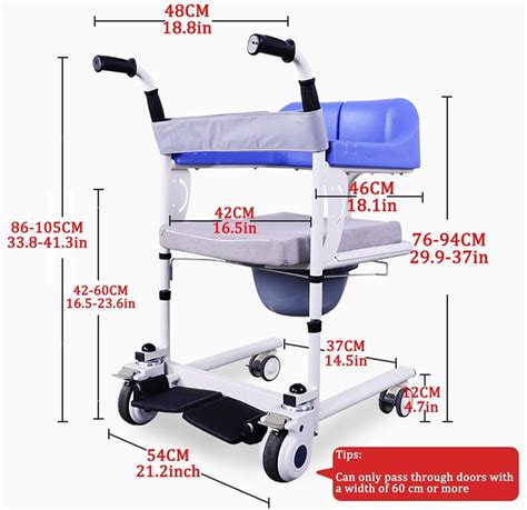 Buy Home Patient Lift Wheelchair Transfer Elderly Bath Moving Chair ...
