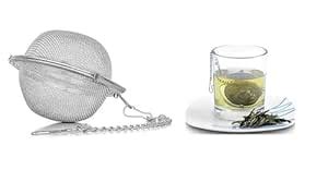 AD GROW Stainless Steel fine mesh Seasoning Ball Kitchen Soup Spice ...