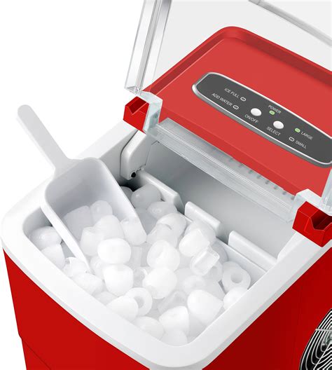Customer Reviews: Insignia™ Portable Ice Maker with Auto Shut-Off Red ...