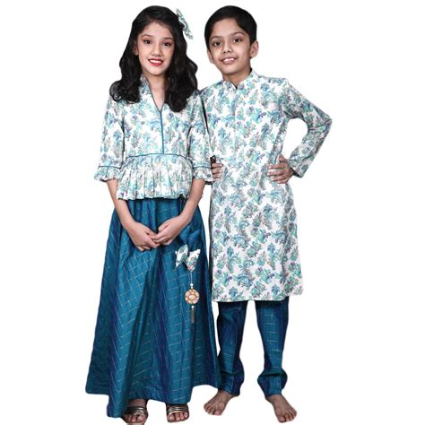 Brother & Sister Matching Outfits Online India- Buy Combo
