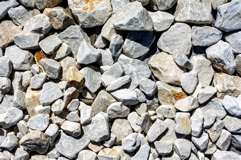 Premium Photo | Dolomite crushed stone as a building material for ...