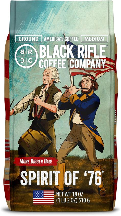 Amazon.com : Black Rifle Coffee Company Spirit of 76, Medium Roast ...