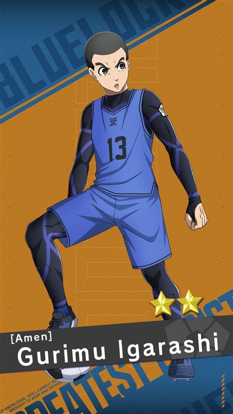 Gurimu Igarashi: Amen | Blue Lock Project World Champion Wiki | Fandom