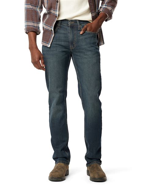 Levi Strauss Signature Men's Straight Fit Jeans - Walmart.com