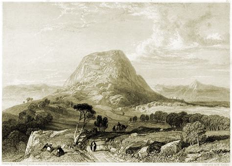 Mount Tabor, the mountain of the world in Galilee in northern Israel.