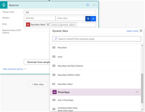 Image result for Power Apps SQL Stored Procedure