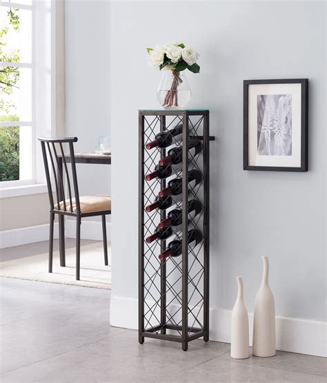 Standing Wine Rack Holder at Tina Lown blog