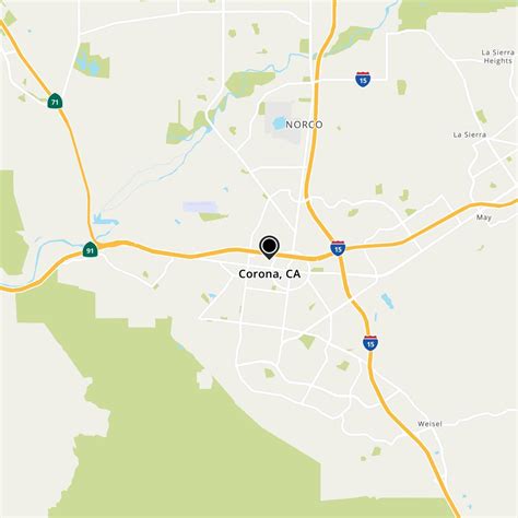 Corona, CA Map & Directions - MapQuest