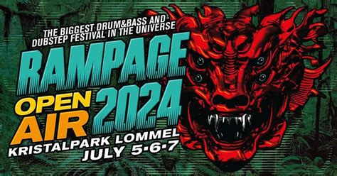 Rampage open air 2024 (Départ Charleroi,samedi uniquement), Kristalpark ...