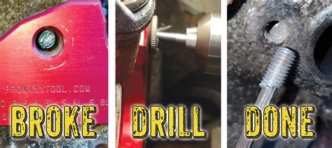 how to remove broken bolts