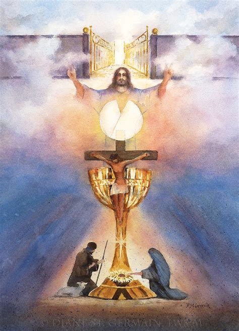 Eucharistic Celebration Painting