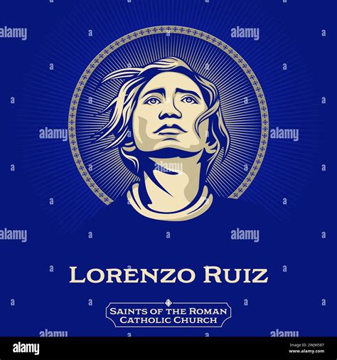 San Lorenzo Ruiz Logo St. Lorenzo Ruiz Framed Portraits Of Saints