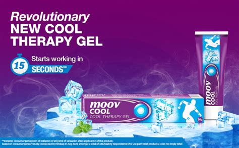 Moov Cool Pain Relief Gel 20g | Ideal for Sports & Gym related injuries ...