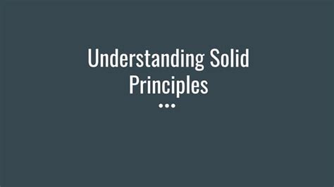 Image result for Solid Principles in Simple Words Example