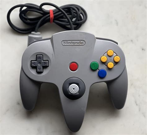 Authentic | Original Nintendo 64 controller N64 5-6+ Grey Gray - Overrs ...
