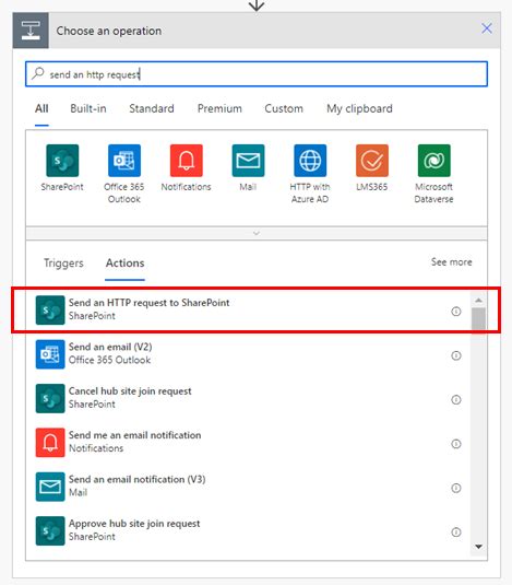 Image result for SharePoint HTTP Request List Items Restore