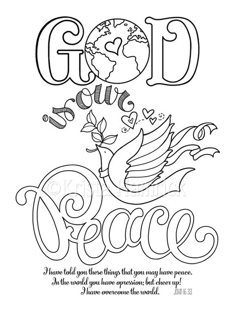 God Coloring Pages