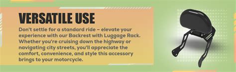 Auto Infinity Backrest with Luggage Rack for Honda CB350-RS