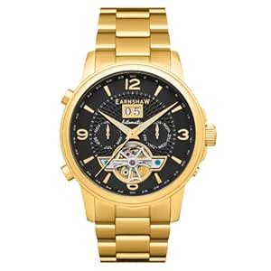 Buy EARNSHAW Marylebone Analog Black Dial Men's Watch-ES-8177-77 at ...