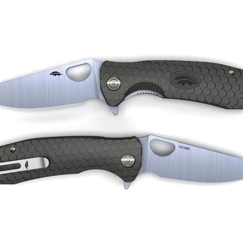 14C28N Steel - use in folding knives – Honey Badger Knives
