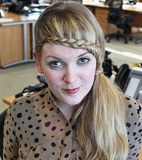 Image result for Bangs Braid Tutorial