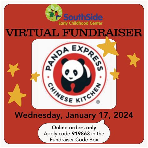 Join us in a virtual fundraiser at Panda Express! This event takes ...