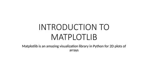 Image result for Matplotlib Capabilities