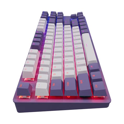 Геймърскa механична клавиатура Dark Project KD87A Violet - G3MS ...